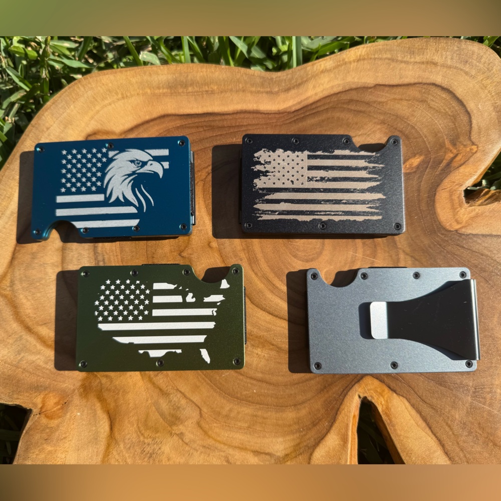 NEW Metal Wallet With Money Clip For Men - Picture 5 of 5